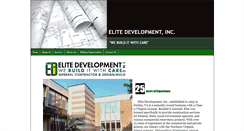 Desktop Screenshot of elitedevelopmentinc.com